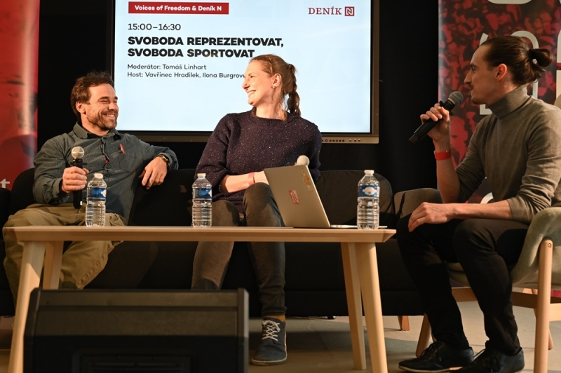 Vavřinec Hradilek, Ilona Burgrová, Tomáš Linhart